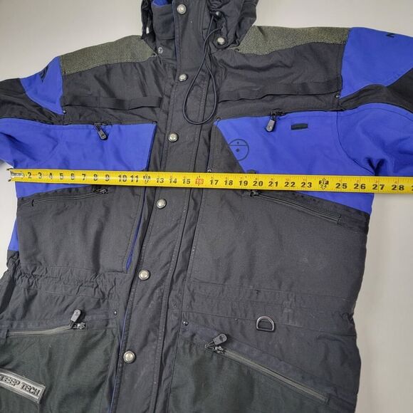 The North Face Steep Tech Scot Schmidt Blue Full Zip Snowboard Jacket Mens 2XL - Picture 6 of 14